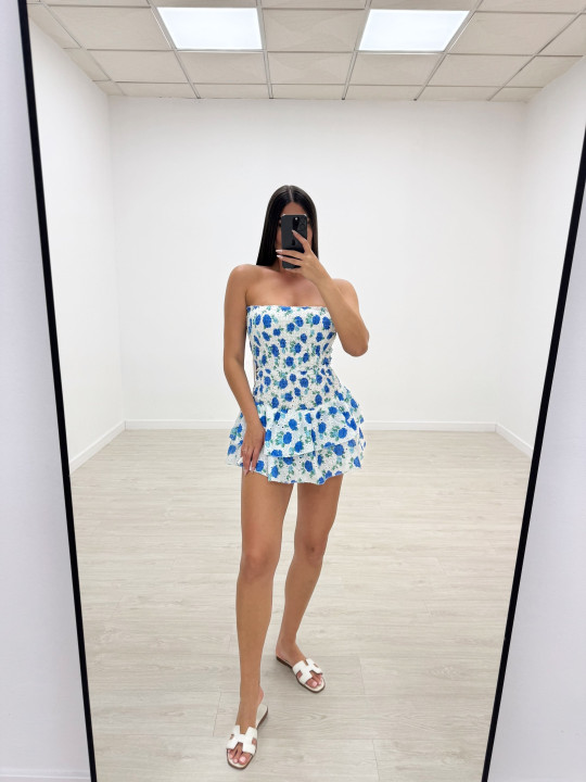 CONJUNTO IBIZA FLORAL AZUL CONJUNTO IBIZA FLORAL AZUL